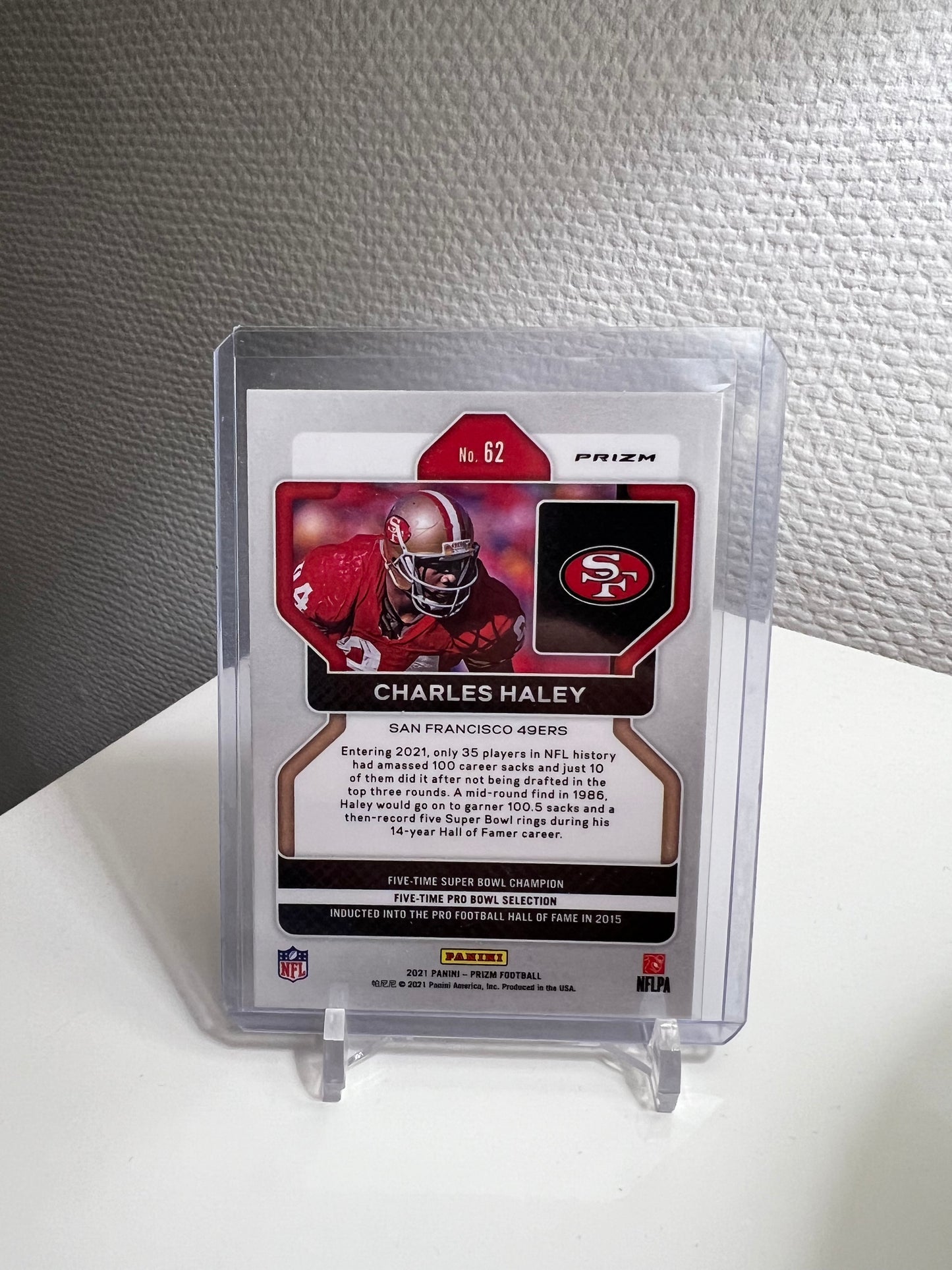 Prizm 21 - Charles Haley Green - San Francisco 49ers