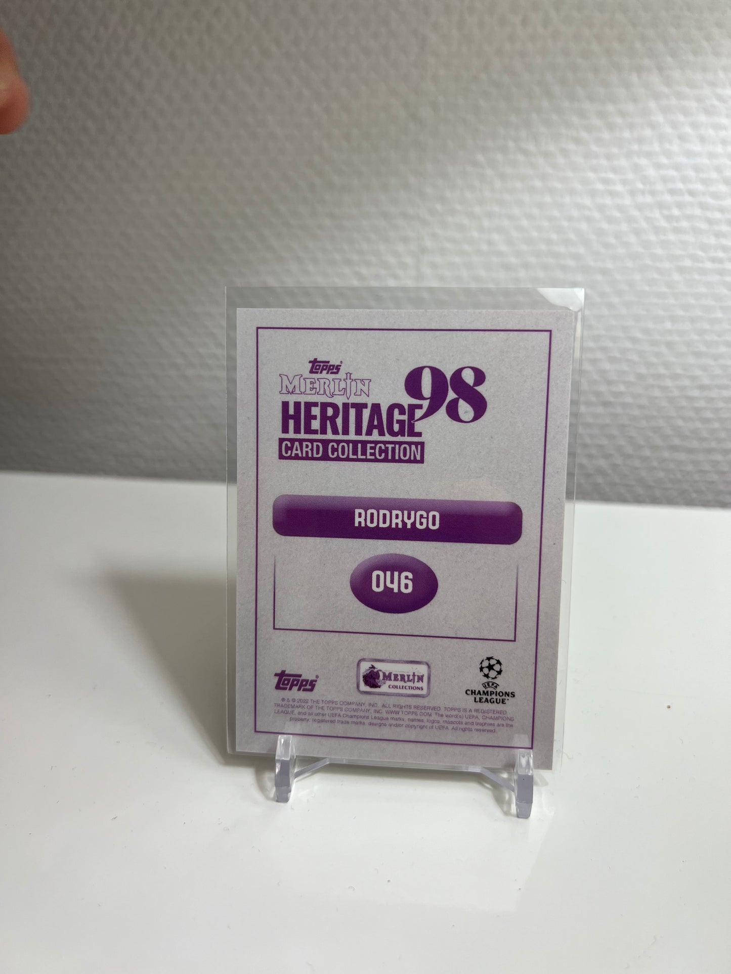 Merlin Heritage 98 22-23 - Rodrygo - Real Madrid