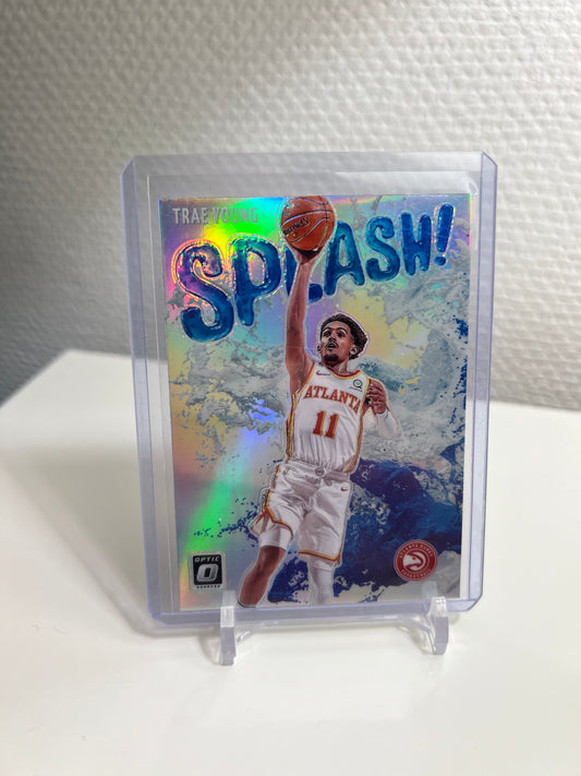 Donruss Optic 21-22 - Trae Young Splash! Prizm - Atlanta Hawks