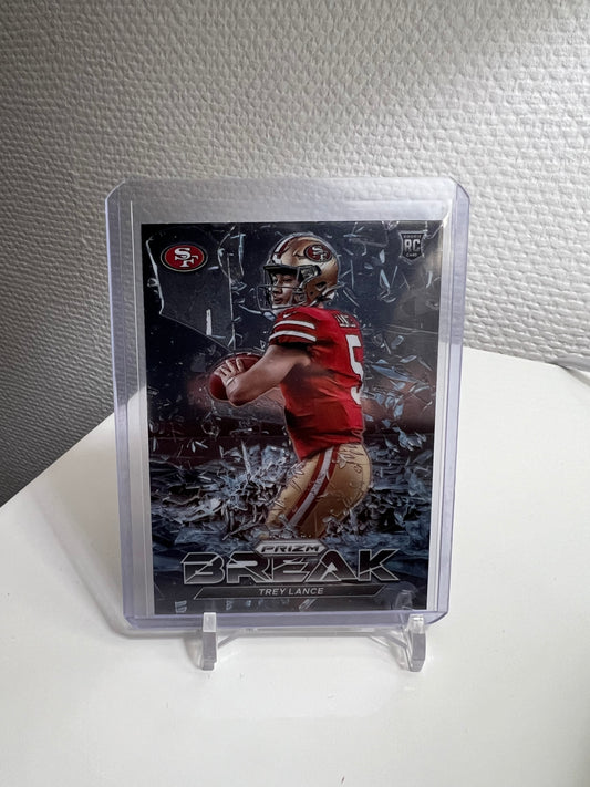 Prizm 21 - Trey Lance Break RC Card - San Francisco 49ers #PB-7