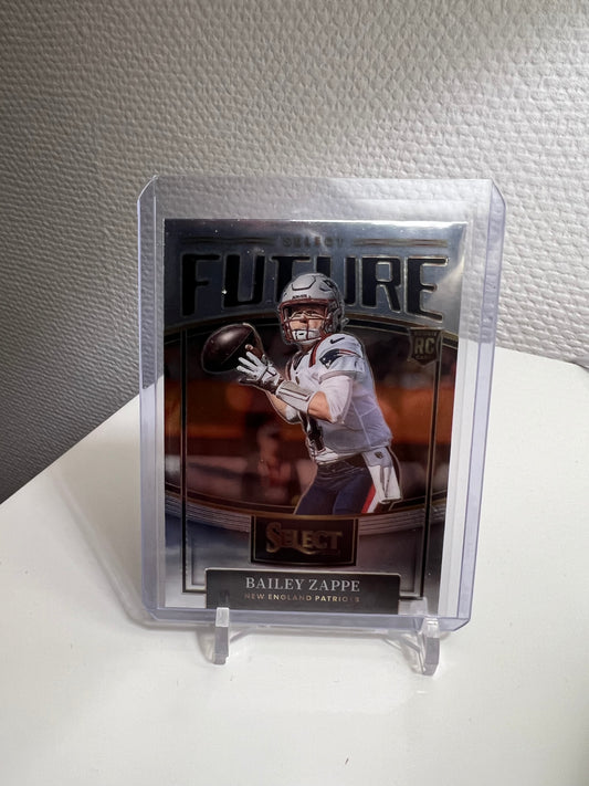 Select 22 - Bailey Zappe Future RC Card - New England Patriots #SF-4