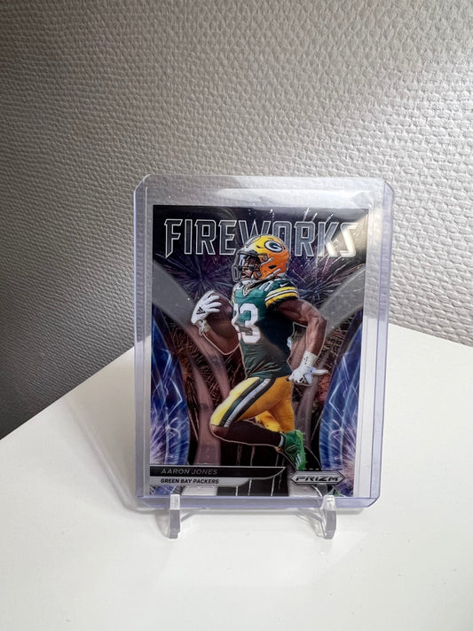 Prizm 21 - Aaron Jones Fireworks - Green Bay Packers #F-4