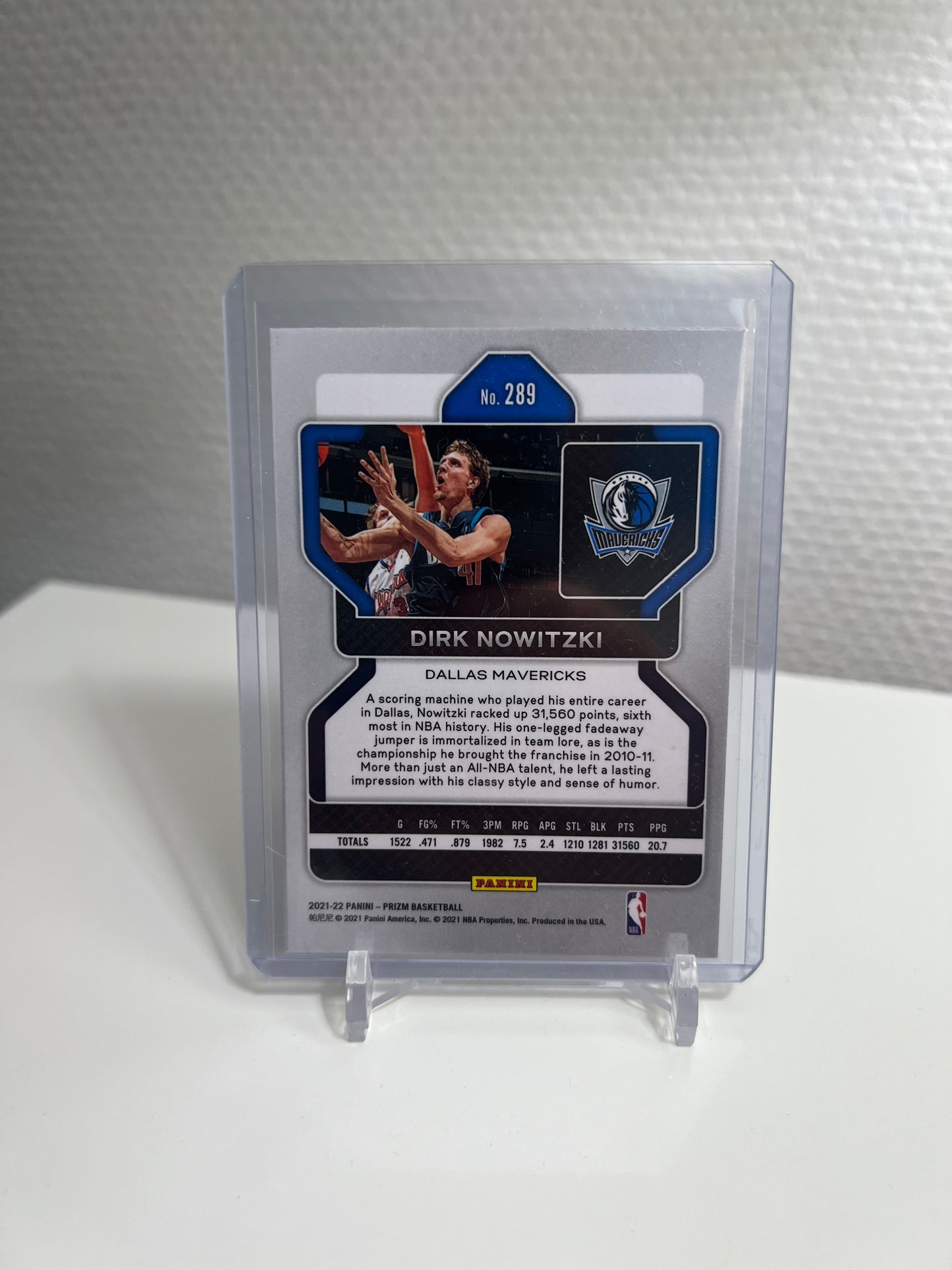 Prizm 21-22 - Dirk Nowitzki - Dallas Mavericks