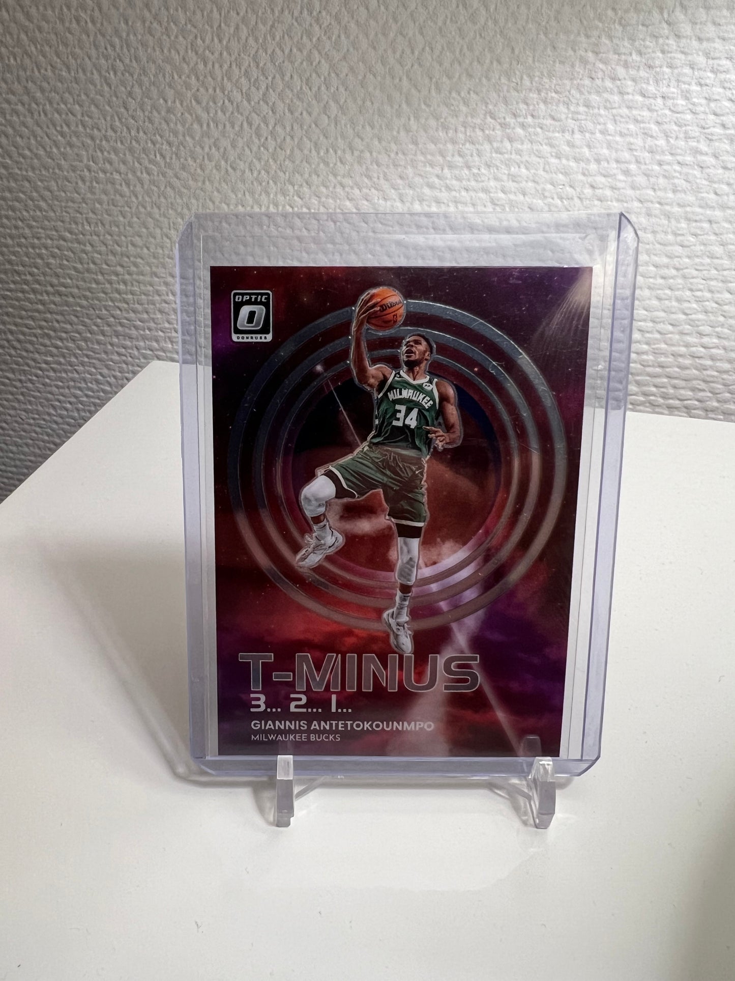 Donruss Optic 22-23 - Giannis Antetokounmpo T-Minus 3..2..1.. - Milwaukee Bucks