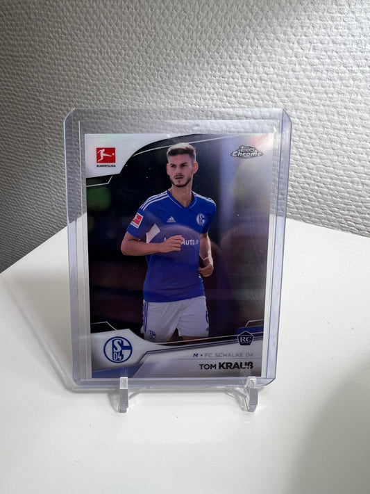 Chrome 22-23 - Tom Krauß Refractor RC Card - FC Schalke 04