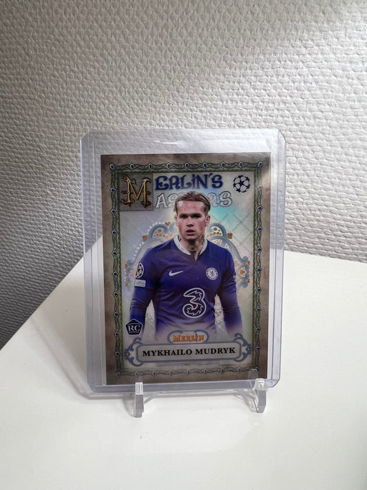 Merlin Chrome 22-23 - Mykhailo Mudryk Merlin´s Masters RC Card - Chelsea London #MM-2