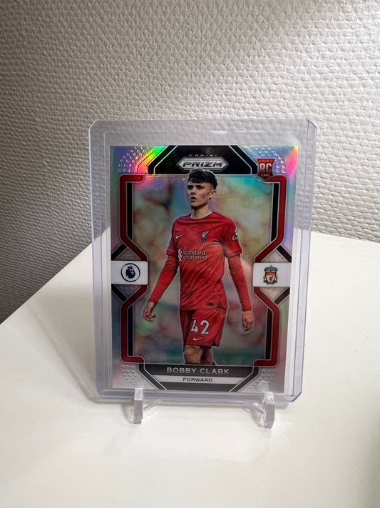 Prizm 22-23 - Bobby Clark Holo RC Card - FC Liverpool