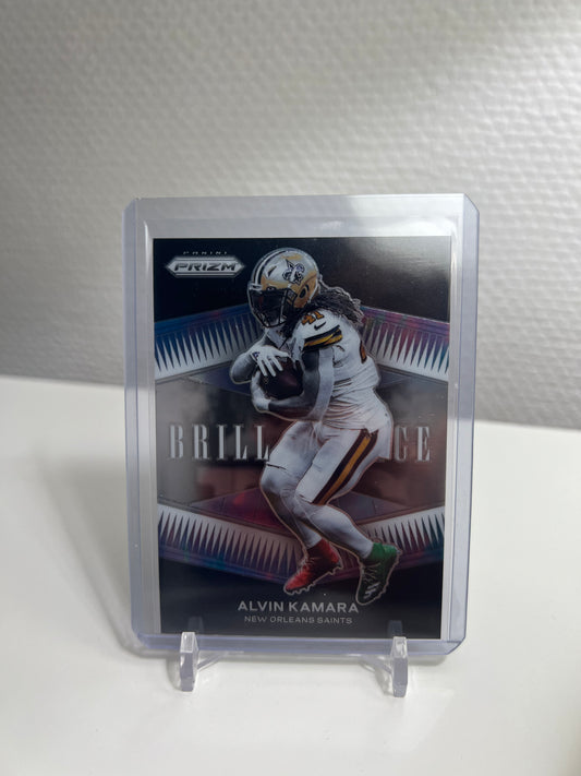 Prizm 21 - Alvin Kamara Brilliance - New Orleans Saints #B-9