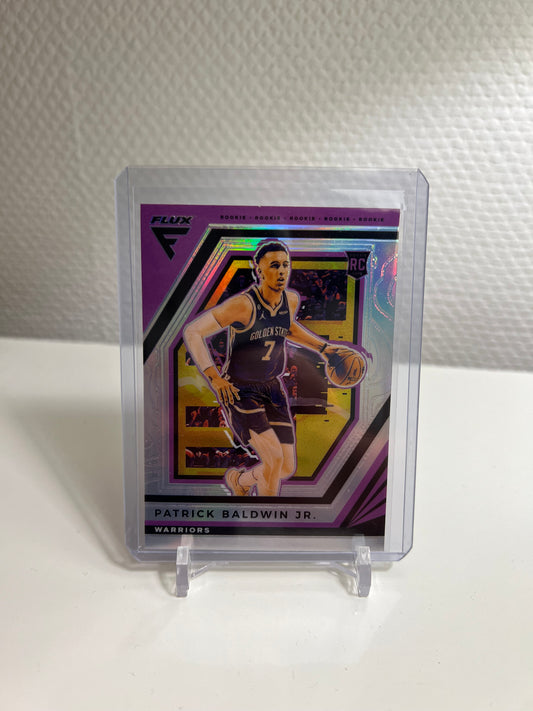 Flux 22-23 - Patrick Baldwin Jr. Silver Prizm RC Card - Golden State Warriors