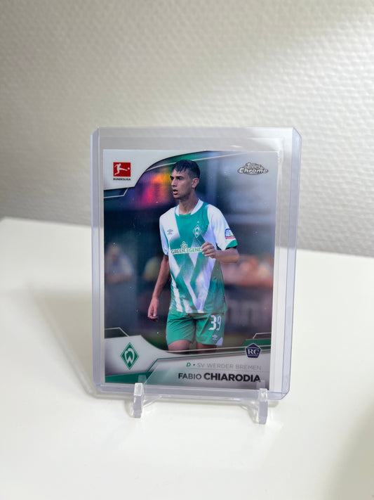 Chrome 22-23 - Fabio Chiarodia RC Card Refractor - SV Werder Bremen