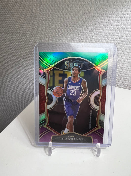 Select 20-21 - Lou Williams Tri-Color Prizm - Atlanta Hawks