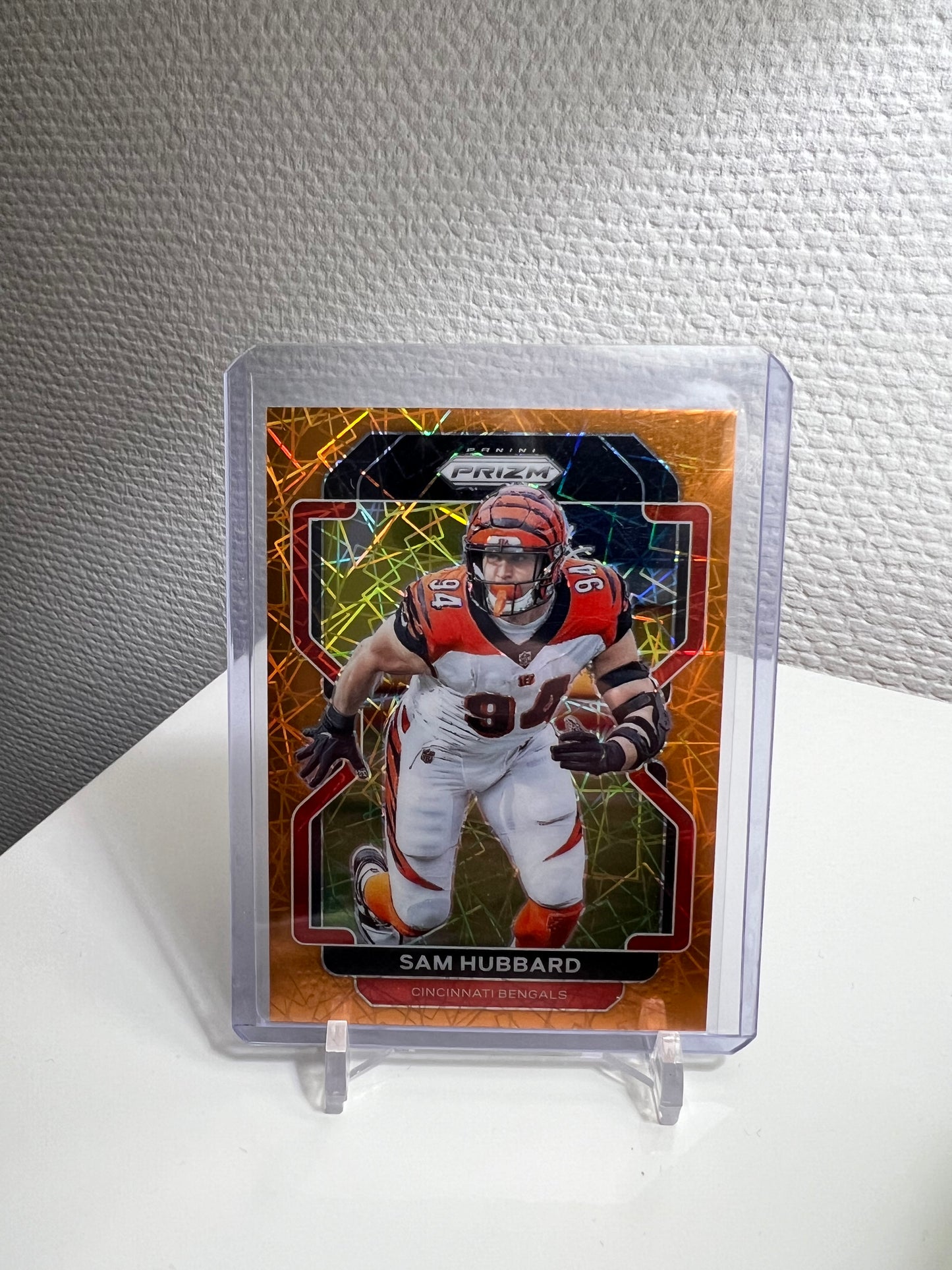 Prizm 21 - Sam Hubbard Orange Velocity - Cincinnati Bengals