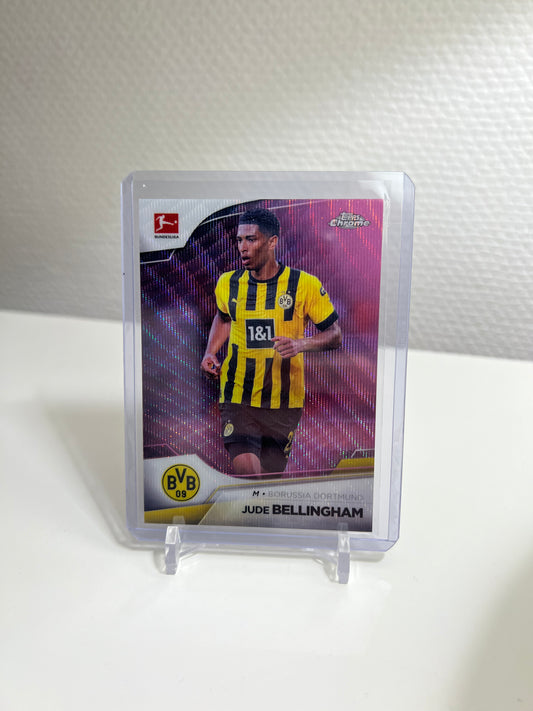 Chrome 22-23 - Jude Bellingham Pink Wave /75 - Borussia Dortmund