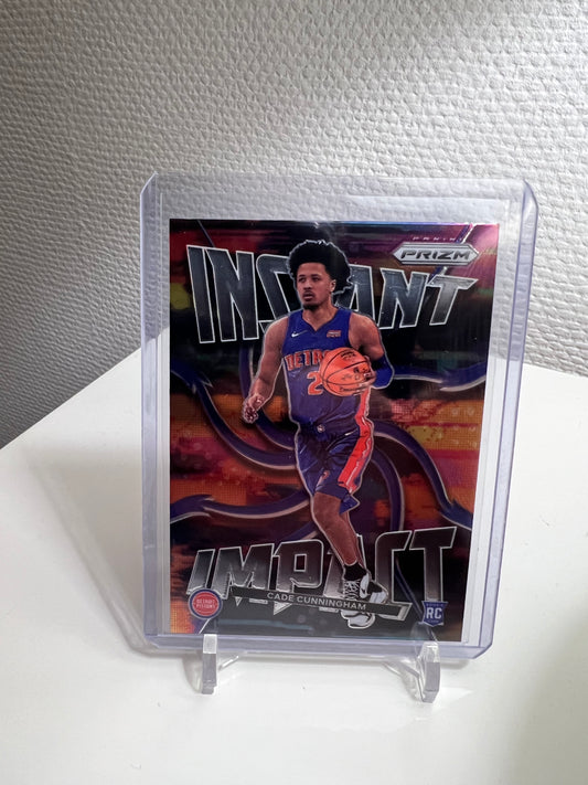 Prizm 21-22 - Cade Cunningham Instant Impact RC Card - Detroit Pistons