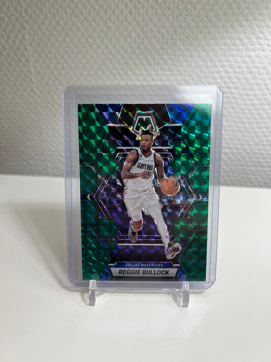 Mosaic 22-23 - Reggie Bullock Green Prizm - Dallas Mavericks