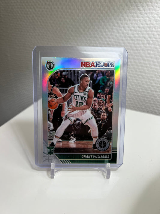 Hoops Premium Stock 19-20 - Grant Williams Silver Prizm RC Card - Boston Celtics