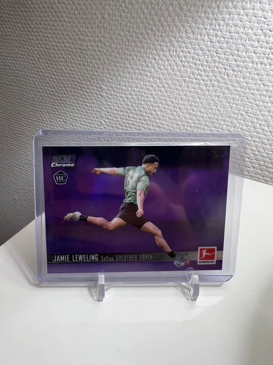 Stadium Club Chrome 21-22 - Jamie Leweling /299 Purple RC Card - SpVgg Greuther Fürth