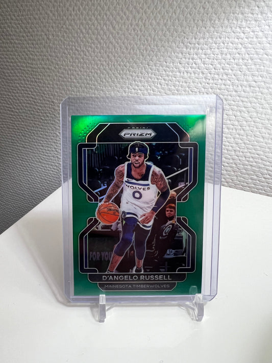 Prizm 21-22 - D Angelo Russell Green - Minnesota Timberwolves