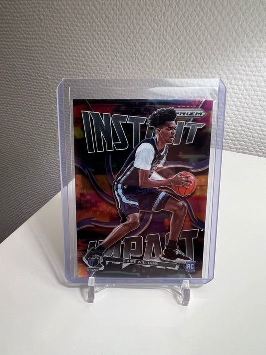 Prizm 21-22 - Ziaire Williams Instant Impact RC Card - Memphis Grizzlies