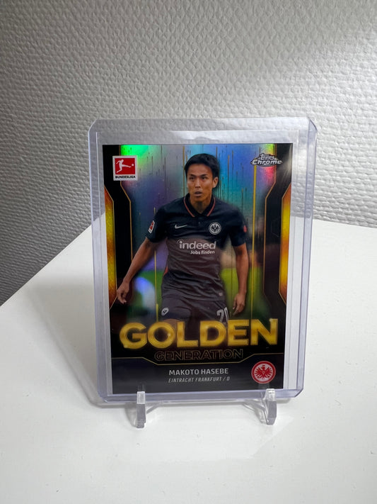 Chrome 21-22 - Makoto Hasebe Golden Generation - Eintracht Frankfurt #GG-MH