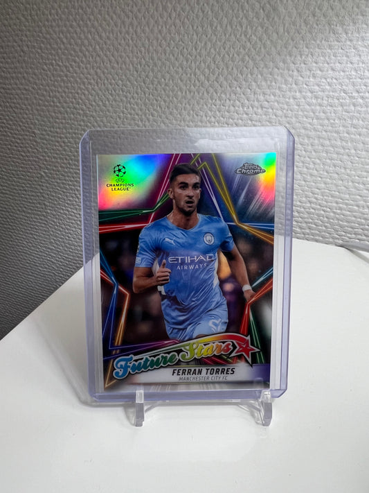 Chrome 21-22 - Ferran Torres Future Stars - Manchester City #FS-14