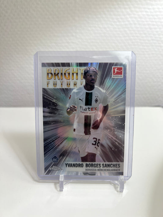 Chrome 22-23 - Yvandro Borges Sanches Bright Future RC Card - Borussia Mönchengladbach