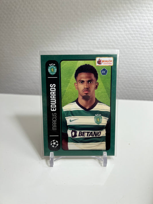 Merlin Heritage 98 22-23 - Marcus Edwards RC Card - Sporting Lissabon