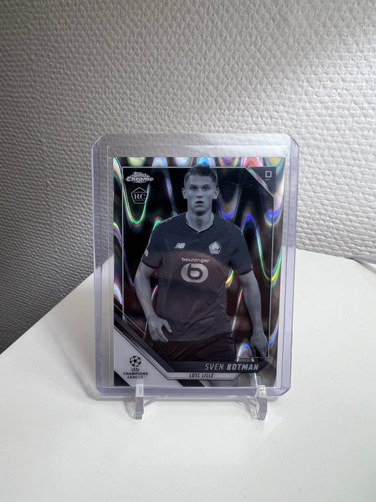 Chrome 21-22 - Sven Botman RC Card Ray Wave - LOSC Lille