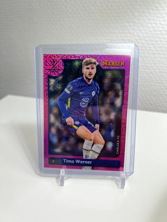 Merlin 21-22 - Timo Werner Pink Mojo /275 - Chelsea London