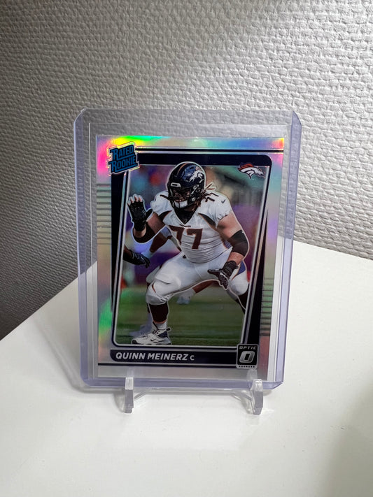 Donruss Optic 21 - Quinn Meinerz Rated Rookie Silver Prizm - Denver Broncos