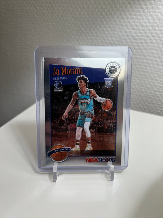 Hoops Premium Stock 19-20 - Ja Morant Tribute RC Card - Memphis Grizzlies