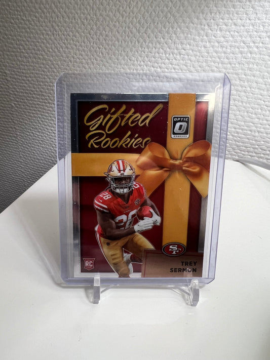 Donruss Optic 21 - Trey Sermon Gifted Rookies - San Francisco 49ers #GR-20