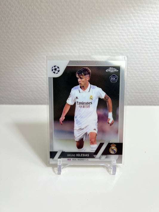 Chrome 22-23 - Bruno Iglesias RC Card - Real Madrid