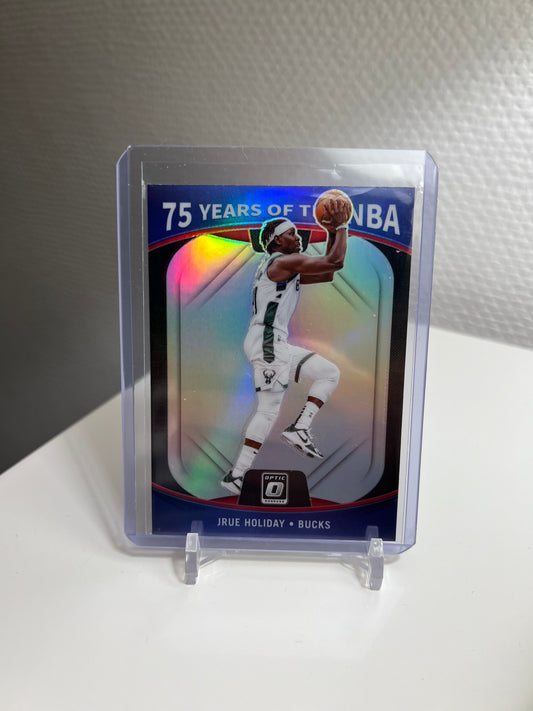 Donruss Optic 21-22 - Jrue Holiday 75 Years of the NBA Prizm - Milwaukee Bucks