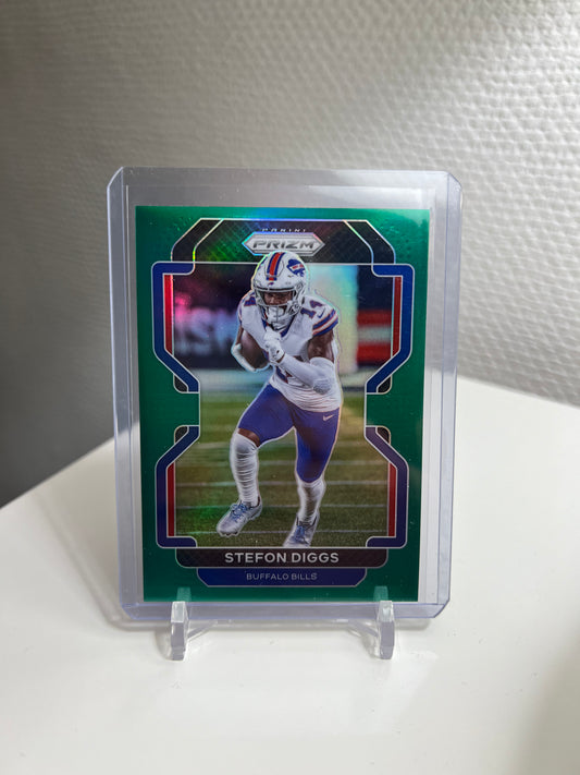 Prizm 21 - Stefon Diggs Green - Buffalo Bills