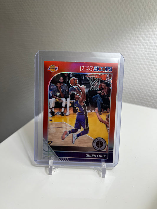 Hoops Premium Stock 19-20 - Quinn Cook Red Prizm - Los Angeles Lakers