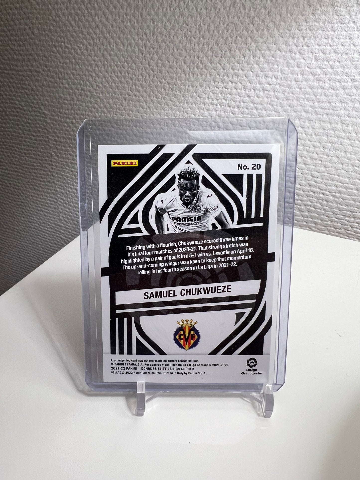 Donruss Elite 21-22 - Samuel Chukwueze Elite Deck - FC Villareal