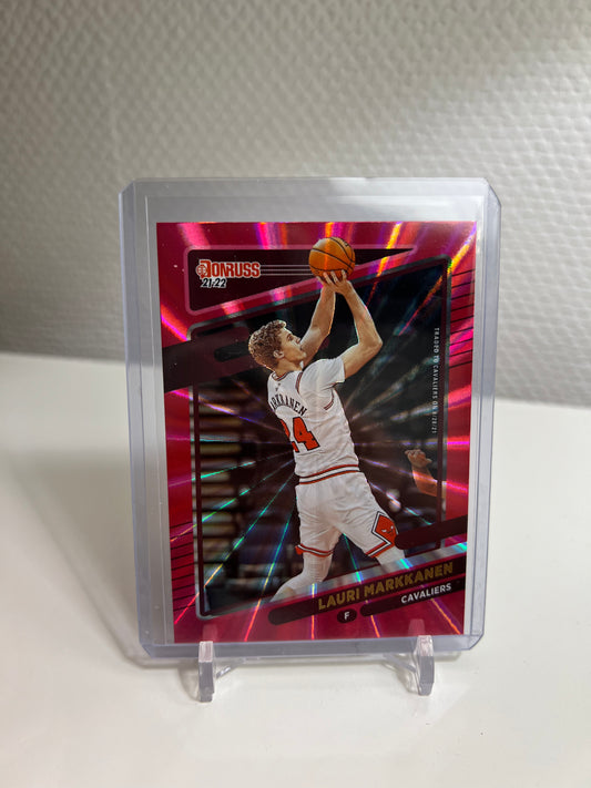 Donruss 21-22 - Lauri Markkanen Pink Laser - Cleveland Cavaliers