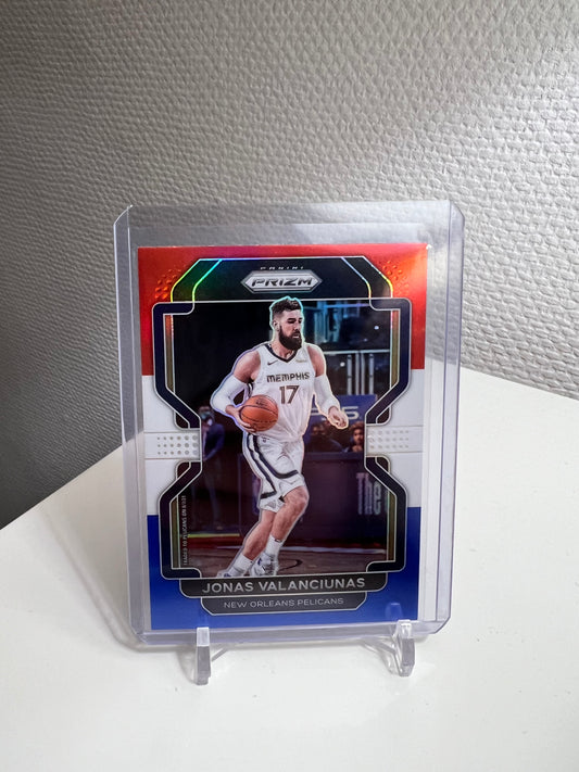 Prizm 21-22 - Jonas Valanciunas Tri-Color - New Orleans Pelicans