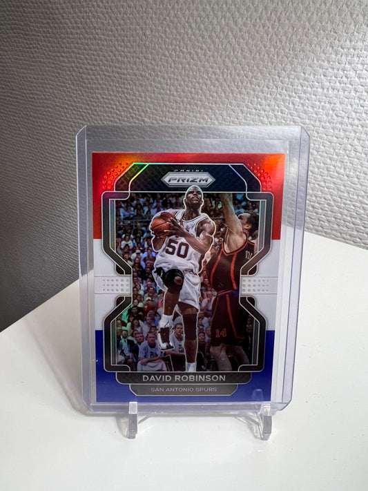 Prizm 21-22 - David Robinson Tri-Color - San Antonio Spurs