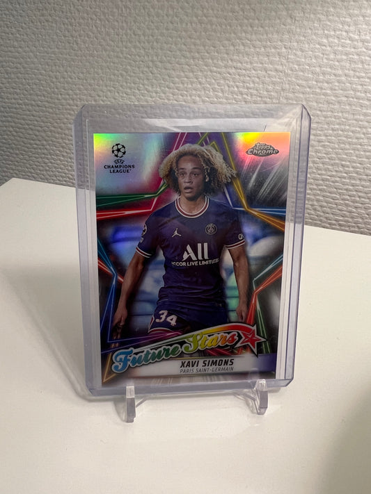 Chrome 21-22 - Xavi Somons Future Stars - Paris Saint-Germain #FS-7
