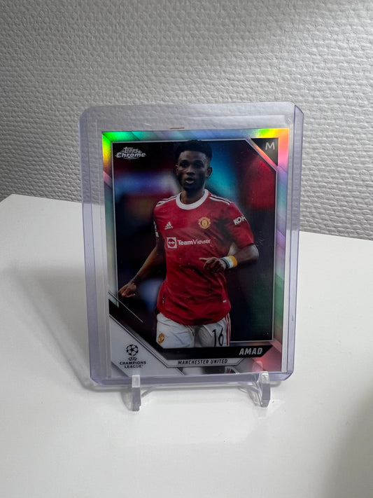 Chrome 21-22 - Amad Refractor - Manchester United