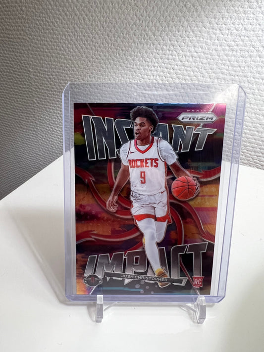 Prizm 21-22 - Josh Christopher Instant Impact RC Card - Houston Rockets