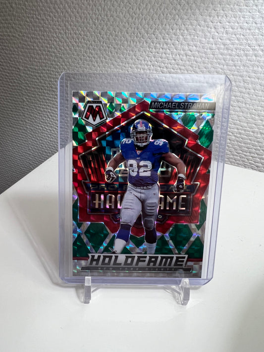 Mosaic 22 - Michael Strahan Holofame Silver Prizm - New York Giants #HF-17