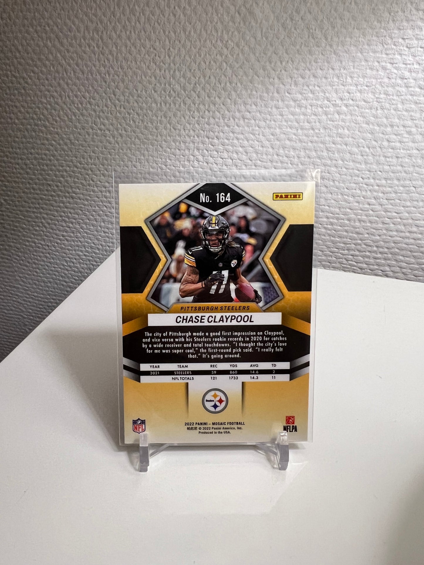 Mosaic 22 - Chase Claypool - Pittsburgh Steelers