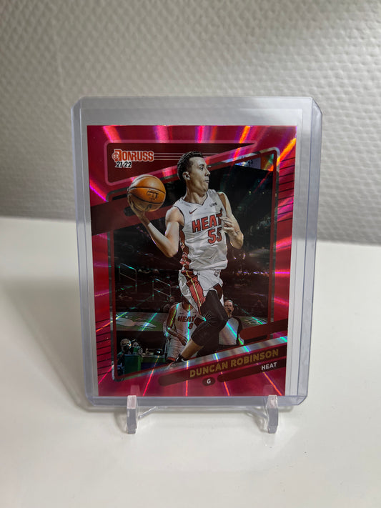 Donruss 21-22 - Duncan Robinson Pink Laser - Miami Heat