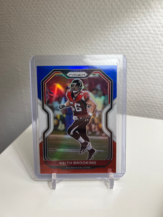 Prizm 20 - Keith Brooking Tri-Color - Atlanta Falcons