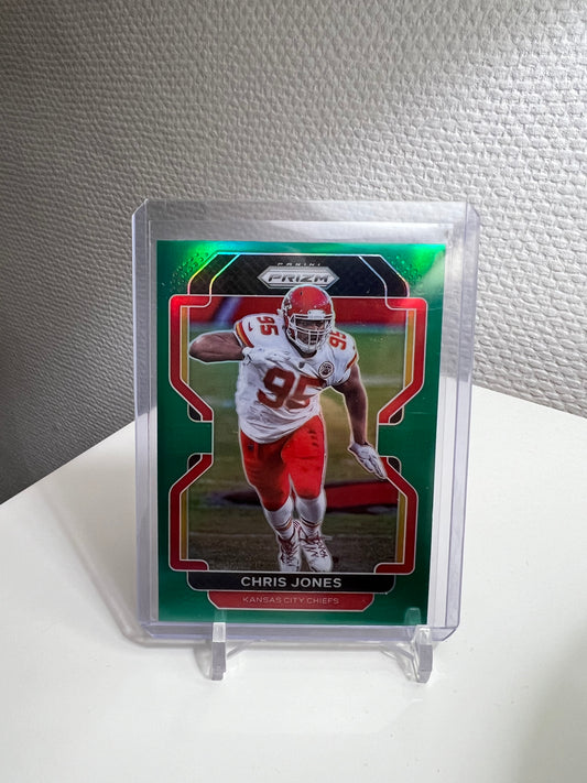 Prizm 21 - Chris Jones Green - Kansas City Chiefs