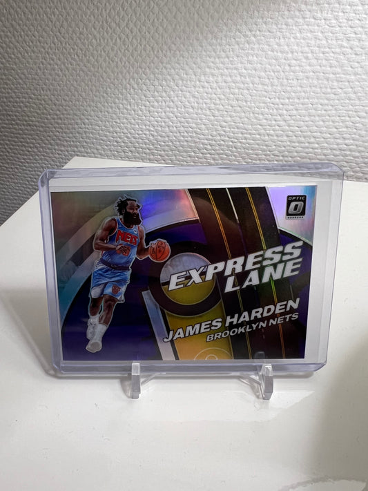 Donruss Optic 21-22 - James Harden Express Lane Purple Prizm - Brooklyn Nets