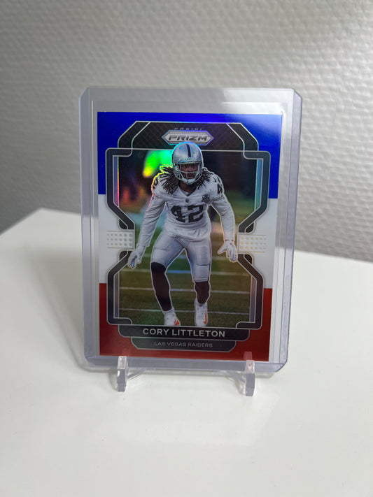 Panini Prizm 21 - Cory Littleton - Las Vegas Raiders